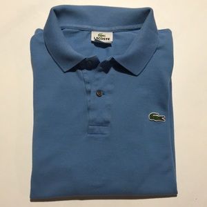 Blue Lacoste Polo